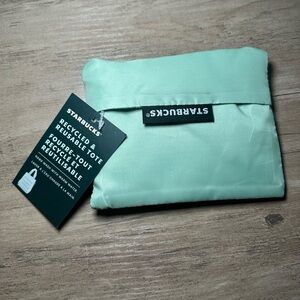 Starbucks Green 2021 Recycled Reusable Tote‎ NWT.